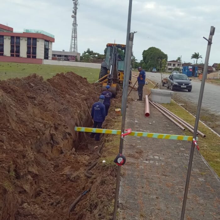 1. PONTAL DO PARANÁ – REDE DE ESGOTO 2,80KM