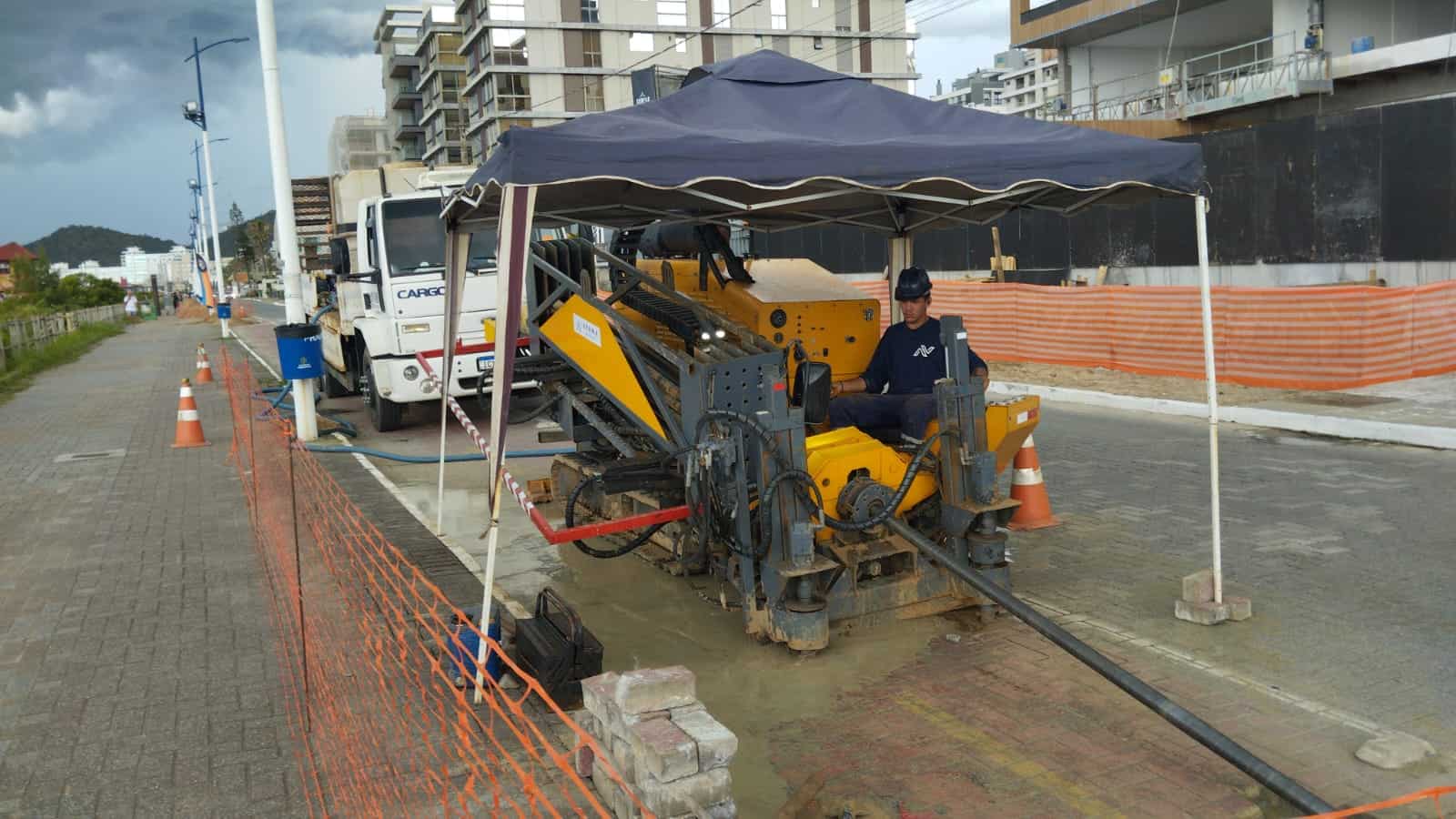 Modernização de rede de água com tecnologia inédita